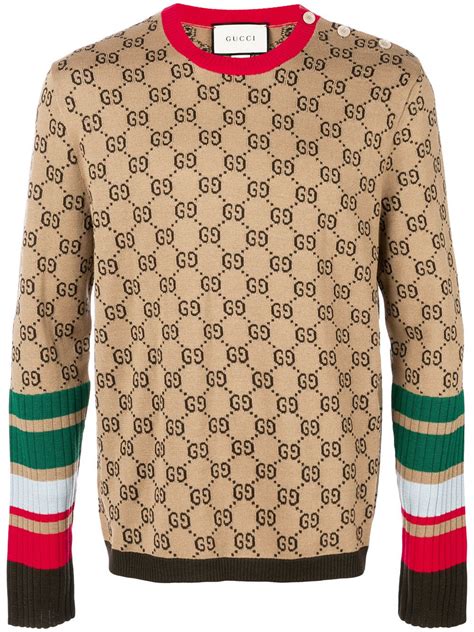 gucci vintage jumper|gucci sweater men.